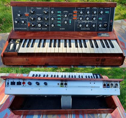 Moog-Minimoog-The Enid, mid 70s. s/n3742